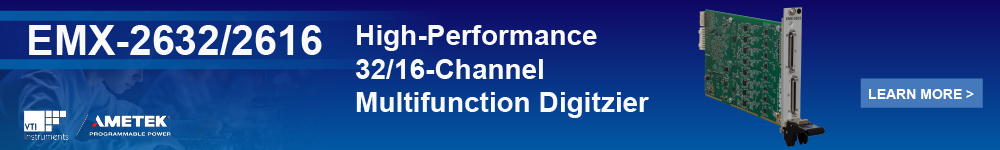 VTI EMX 2632/2616 data acquisition card