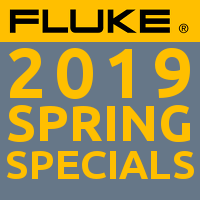 Fluke 2019 spring specials