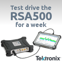 Test drive the RSA500 Test drive the RSA500