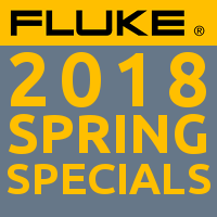 Fluke spring specials 2018 Fluke spring specials 2018