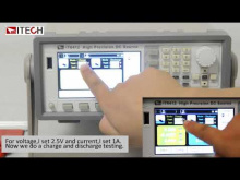 Embedded thumbnail for ITECH IT6412 Bipolar DC Power Source: battery simulation function