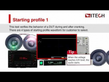 Embedded thumbnail for ITECH IT6500 Series Voltage Fluctuation Test For Automotive Electronics