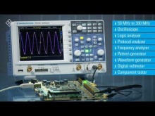 Embedded thumbnail for R＆S® RTC1000 - X-in1 oscilloscope