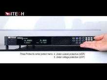 Embedded thumbnail for IT-M3800 Series Regenerative DC electronic load Demo