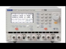 Embedded thumbnail for Aim-TTi MX100T DC Power Supply introductory video