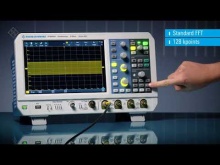 Embedded thumbnail for R＆S® RTM3000 - Spectrum analysis and spectrogram