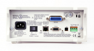 AIM-TTi 1908P True RMS Programmable multimeter - rear (with all options fitted)