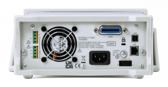 Aim-TTi SMU4201 (SMU4000 Series Source Measure Unit) - back with optional GPIB fitted