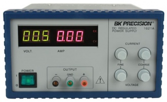 BK Precision 1621A (1620 Series) DC power supply front panel