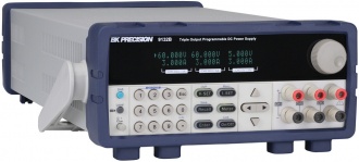 BK Precision BK9132B triple output DC power supply - angled