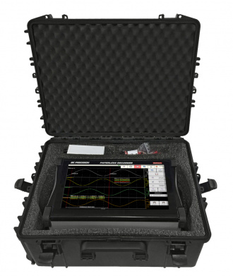 BK Precision Sefram DAS1700 data acquisition system - in flight case