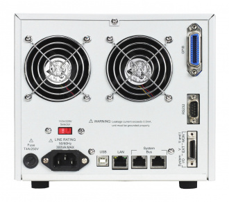 B+K Precision DML Series modular electronic load - rear