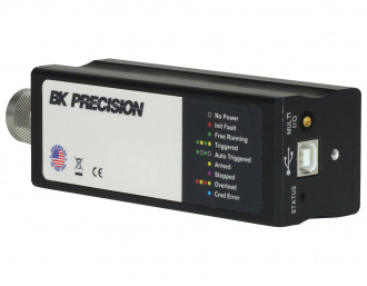 B&K Precision RFP3000 Series RF peak power sensor - USB end and side