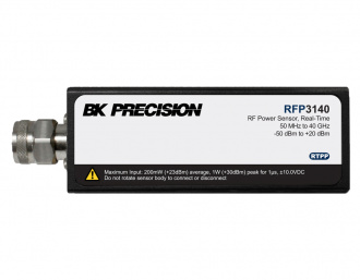 B&K Precision RFP3000 Series RF peak power sensor - side