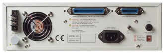 Chroma 11022 LCR meter back panel