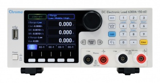 Chroma 63004 (63000 series) electronic load - front panel