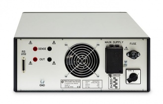 Elettrotest TPS/M - 1.5kVA and 3kVA AC Power Source models rear panel