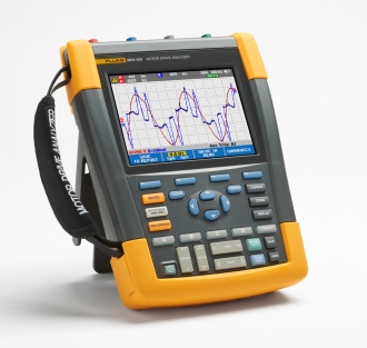 Fluke MDA-550 Motor Drive Analyzer - angled