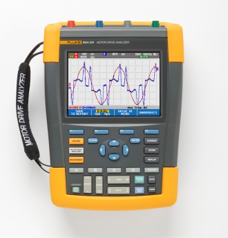 Fluke MDA-550 Motor Drive Analyzer - front