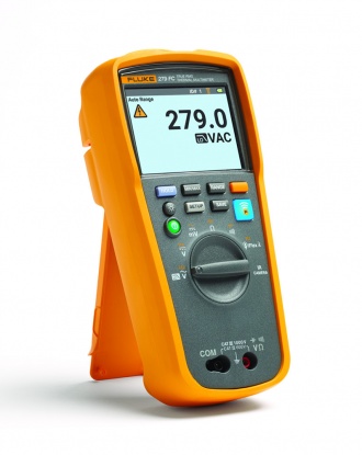 Fluke 279 FC Thermal Imaging Multimeter - left with reading