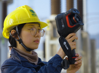 Guide Sensmart Hammer II H series IR camera - in use