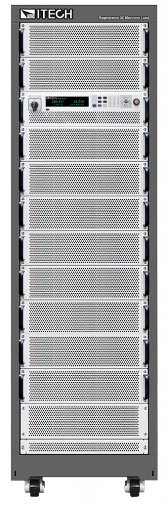ITECH IT8000 series regenerative DC electronic loads -  37U rack system