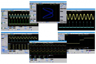 PicoSample software example screens