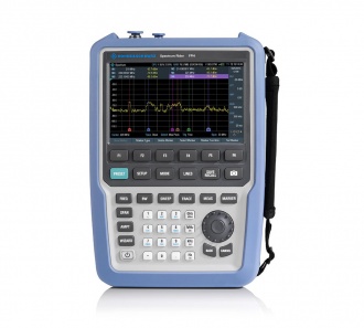 Rohde and Schwarz FPH Series "Spectrum Rider" spectrum analyzer - front