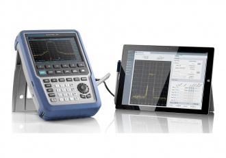 Rohde and Schwarz FPH Series "Spectrum Rider" spectrum analyzer - with tablet