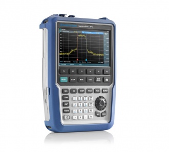 Rohde and Schwarz FPH Series "Spectrum Rider" spectrum analyzer - angled