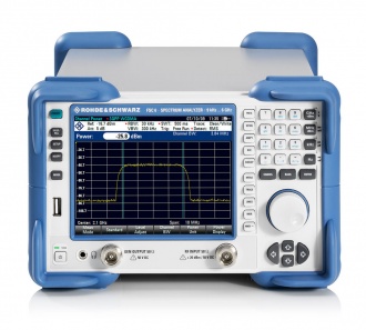 Rohde and Schwarz FSC Spectrum Analyzer - front