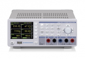 Rohde and Schwarz HMC8015 power analyzer - front