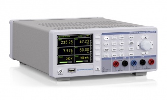 Rohde and Schwarz HMC8015 power analyzer - side