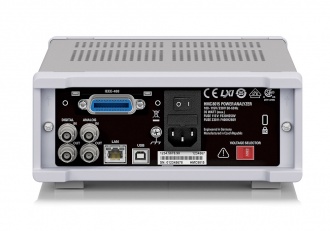 Rohde and Schwarz HMC8015 power analyzer - rear