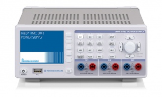 Rohde and Schwarz HMC8043G (HMC804X series) DC power supply (front)