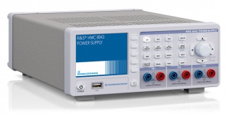 Rohde and Schwarz HMC8043G (HMC804X series) DC power supply (side)