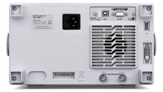 Rohde & Schwarz (HAMEG) HMX-X Spectrum Analyzer - rear