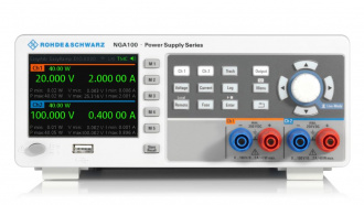 Rohde & Schwarz NGA100 Series linear DC Power Supply - front