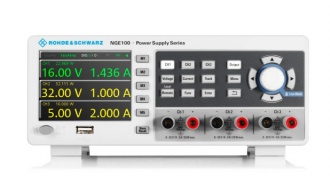 R&S NGE100 DC Power Supply - front panel
