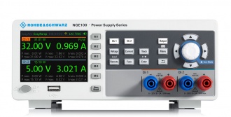 Rohde and Schwarz NGE102B (NGE100B Series) - front panel