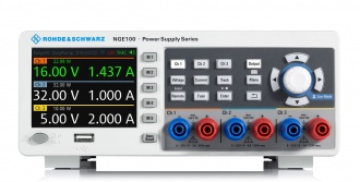 Rohde and Schwarz NGE103B (NGE100B Series) - front panel