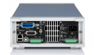 Rohde and Schwarz NGM202 (NGM200 Series) - rear with optional GPIB fitted