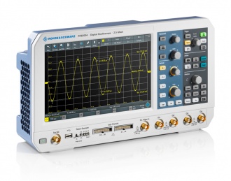 Rohde & Schwarz RTB2004 (RTB2000 Series) Oscilloscope - side