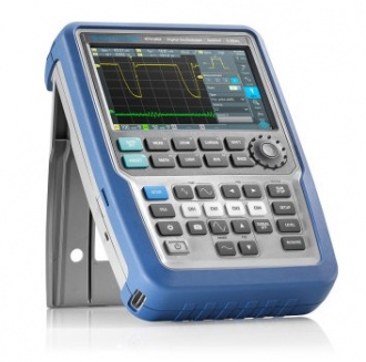 Rohde & Schwarz RTH Scope Rider handheld Oscilloscope - on stand