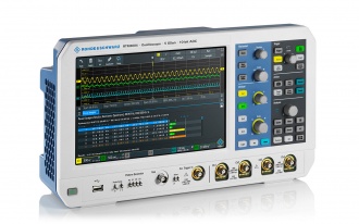 RTM3004 (RTM3000 Series) oscilloscope - angled