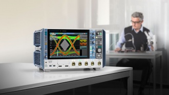 Rohde & Schwarz RTP084 (RTP Series) Oscilloscope - on desk