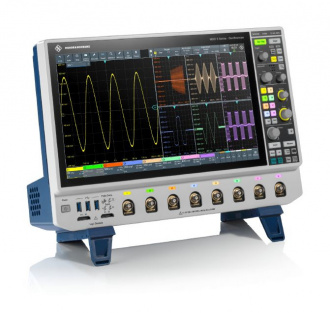 Rohde and Schwarz MXO 5 Series scope - angled