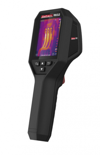 SEFRAM 9832 thermal imager - screen side