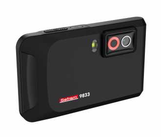 SEFRAM 9833 pocket thermal imager - lens side