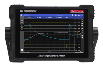 SEFRAM DAS1820 portable data acquisition system - front